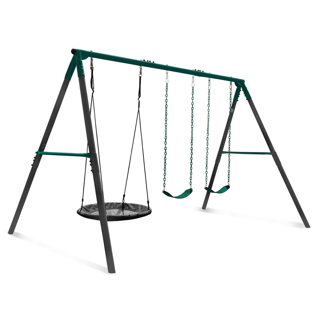 Titan Commercial Steel Swing Set ActiveGo