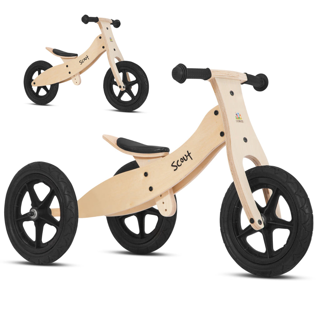 Lifespan Kids Scout 2 in 1 10 Kids Balance Bike Trike ActiveGo