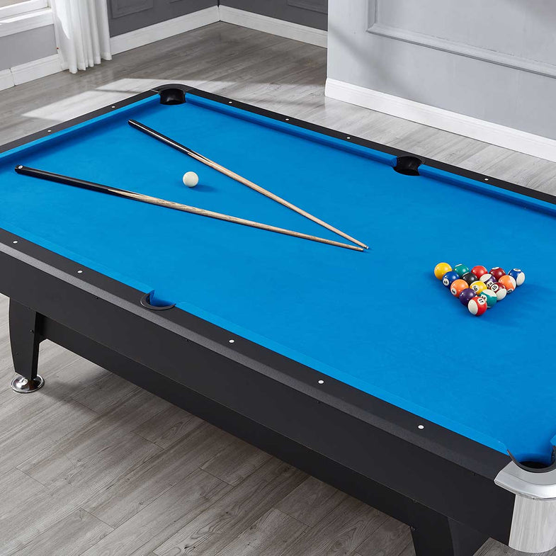 BreakShot 8ft Pool Table with 3-IN-1 Table Top