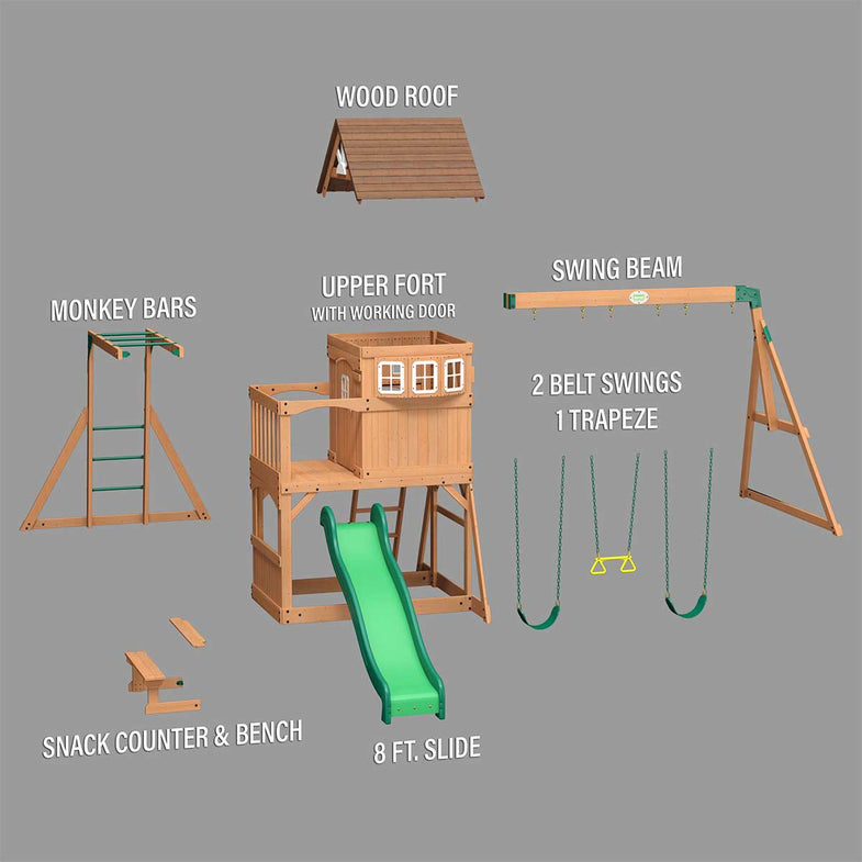 Montpelier Swing & Play Set