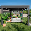 Trenton Steel Pergola 3m x 4.3m x 2.3m (14ft x 10ft)