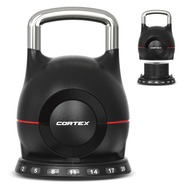 RevoLock 7-in-1 Quick Adjust 20kg Kettlebell