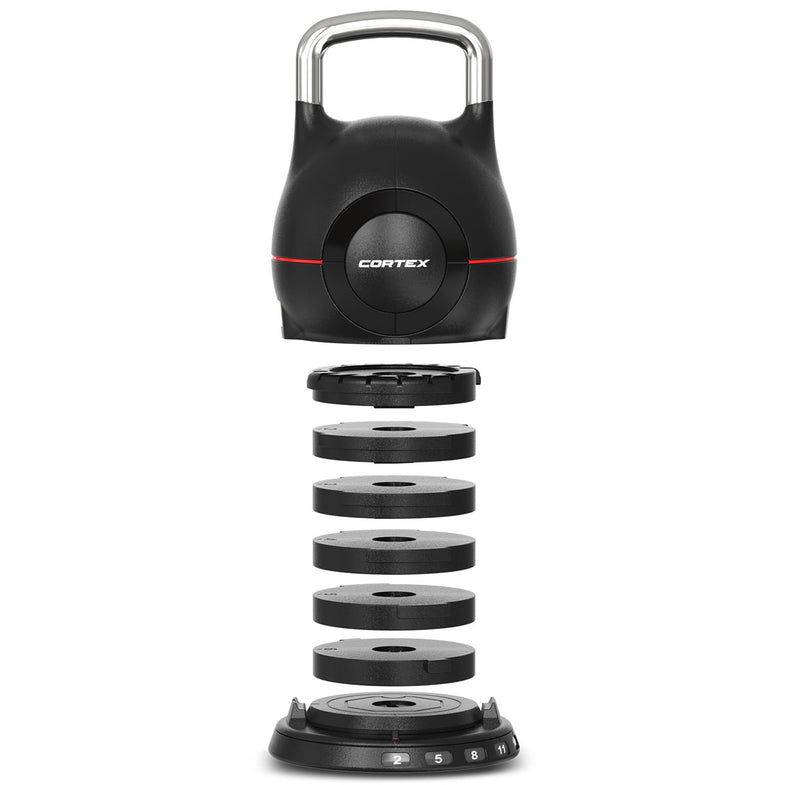 RevoLock 7-in-1 Quick Adjust 20kg Kettlebell