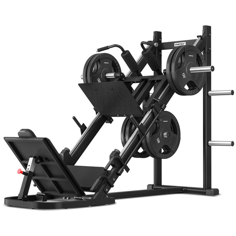 LP-10 45 Degree Leg Press & Hack Squat + 100kg Olympic Tri-Grip Plate Package