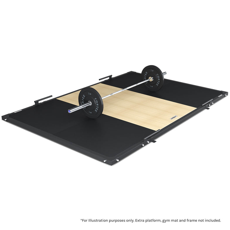 50mm Weightlifting Platform V2 - Natural (1m x 1m)