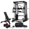 SM-25 6-in-1 Power Rack with Smith & Cable Machine with 48kg Revolock V2 Adjustable Dumbbells + 130kg Pro Package