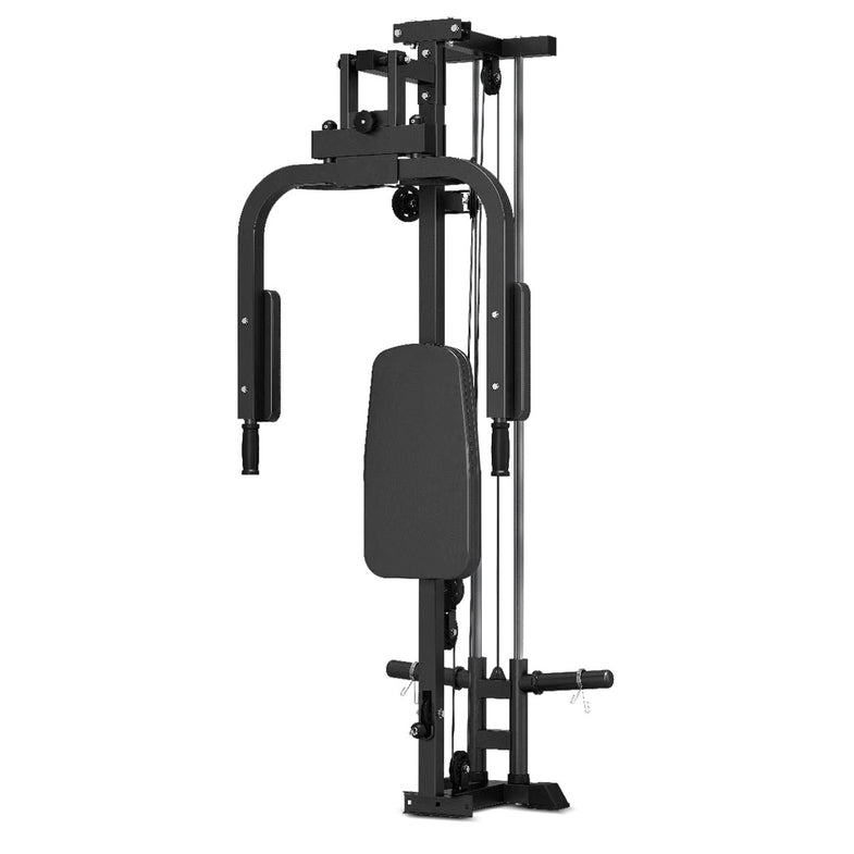 SM-25 6-In-1 Power Rack with Smith & Cable Machine + 48kg Revolock Adjustable Dumbbell Set + Jammer Arms + Chest Fly Attachment + 2x23kg Weights Add On + BN-9 Bench + Ultimate Olympic Bumper Weight Plate & Barbell Package