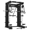 CORTEX SM-26 6-in-1 Power Rack with Dual Stack Smith & Cable Machine + BN6 Bench + 130kg Olympic Weight Plate & Barbell Package