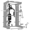 SM-26 Power Rack With Dual Stack Smith & Cable Machine + Jammer Arms + Chest Fly Attachment + 30kg Weights Add On + BN-9 Bench + Ultimate Olympic Bumper Weight Plate & Barbell Package