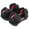 Adjustable Dumbbells 2.5kg-24kg (Pairs)