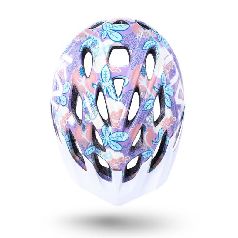 Chakra Youth Kids Helmet - Flora Gloss Purple