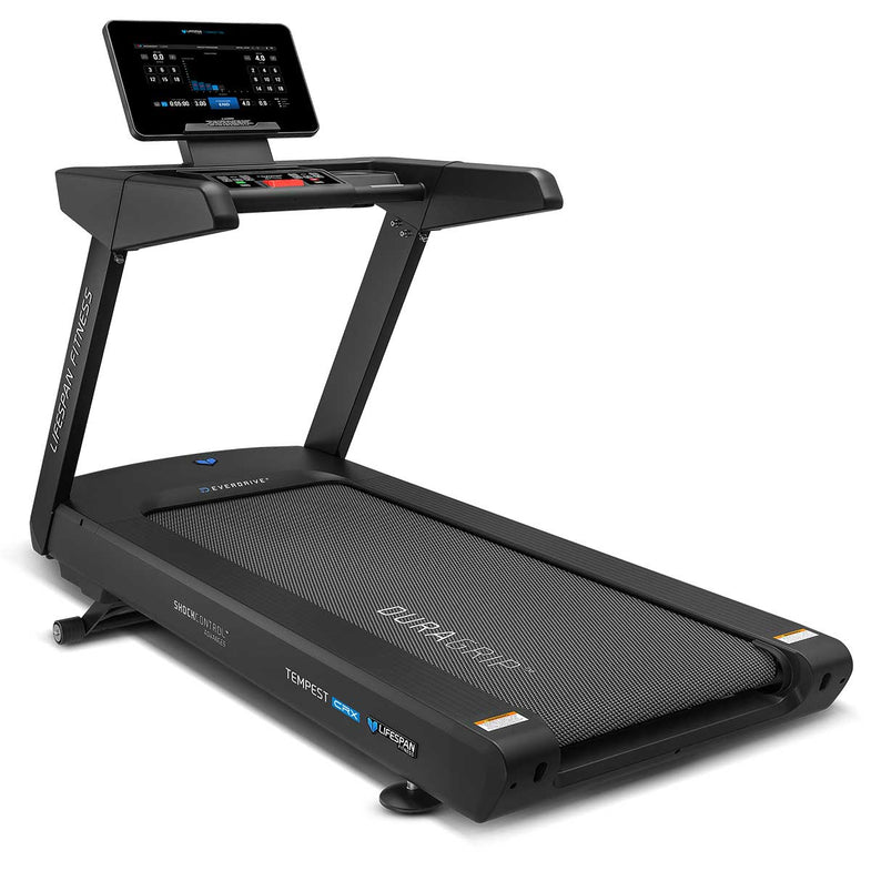 Tempest CRX Commercial Smart Treadmill with 15.6