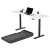 Nimbus Walking Pad Treadmill + ErgoDesk Automatic Standing Desk 1800mm (White)