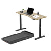 Nimbus Walking Pad Treadmill + ErgoDesk Automatic Standing Desk 1500mm (Oak)