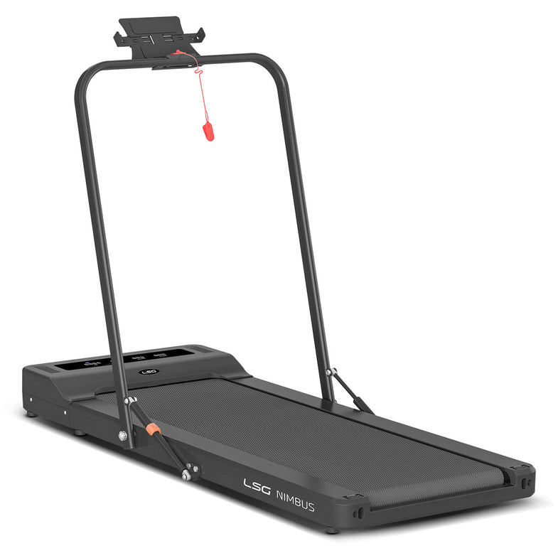 Nimbus Walking Pad Treadmill + ErgoDesk Automatic Standing Desk 1800mm (White)