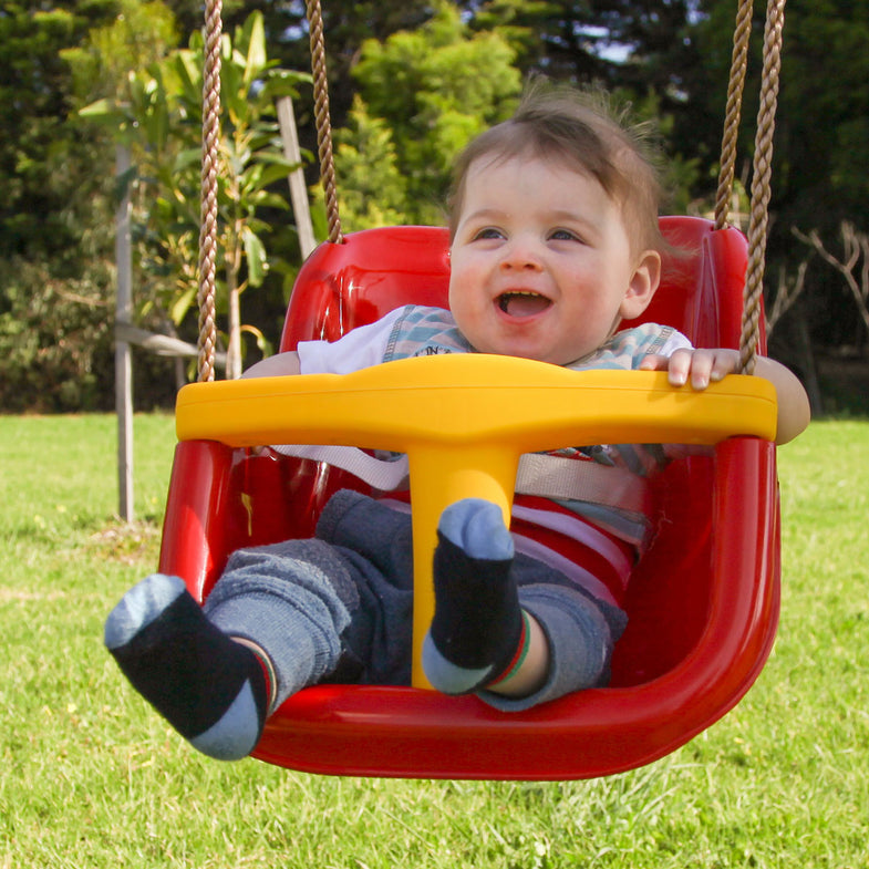 Baby Swing Seat Attachment (Green & Yellow)