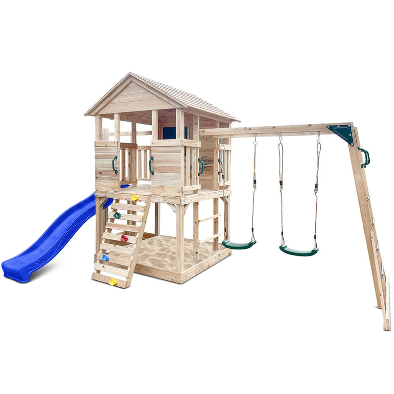 Kingston Cubby House with Blue Slide