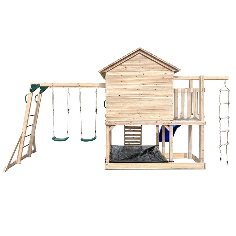 Kingston Cubby House with Blue Slide