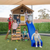 Warrigal Cubby House with Blue Slide