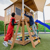 Warrigal Cubby House with Blue Slide