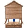 Winchester Cubby House with 1.2m Elevation Platform and 2.2m Blue Slide