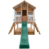 Winchester Cubby House with 1.2m Elevation Platform and 2.2m Green Slide