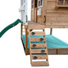 Winchester Cubby House with 1.2m Elevation Platform and 2.2m Green Slide