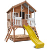 Winchester Cubby House with 1.2m Elevation Platform and 2.2m Yellow Slide