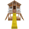 Winchester Cubby House with 1.2m Elevation Platform and 2.2m Yellow Slide