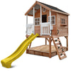 Winchester Cubby House with 1.2m Elevation Platform and 2.2m Yellow Slide