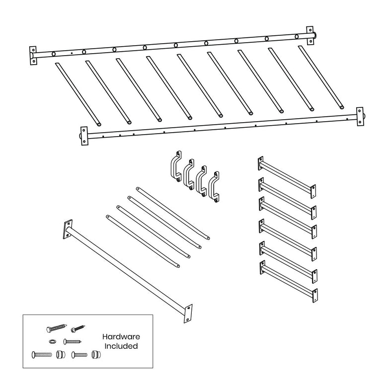 Amazon Monkey Bars Only (2.5m)