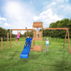 Coburg Lake Swing & Play Set (Blue Slide)