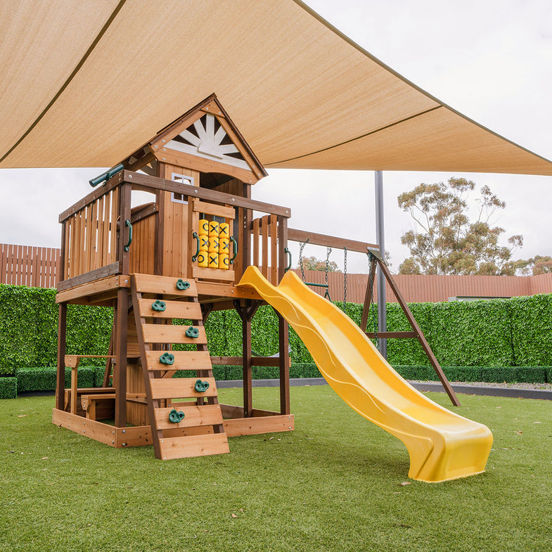 Coventry Play Centre Set with 2.2m Yellow Slide