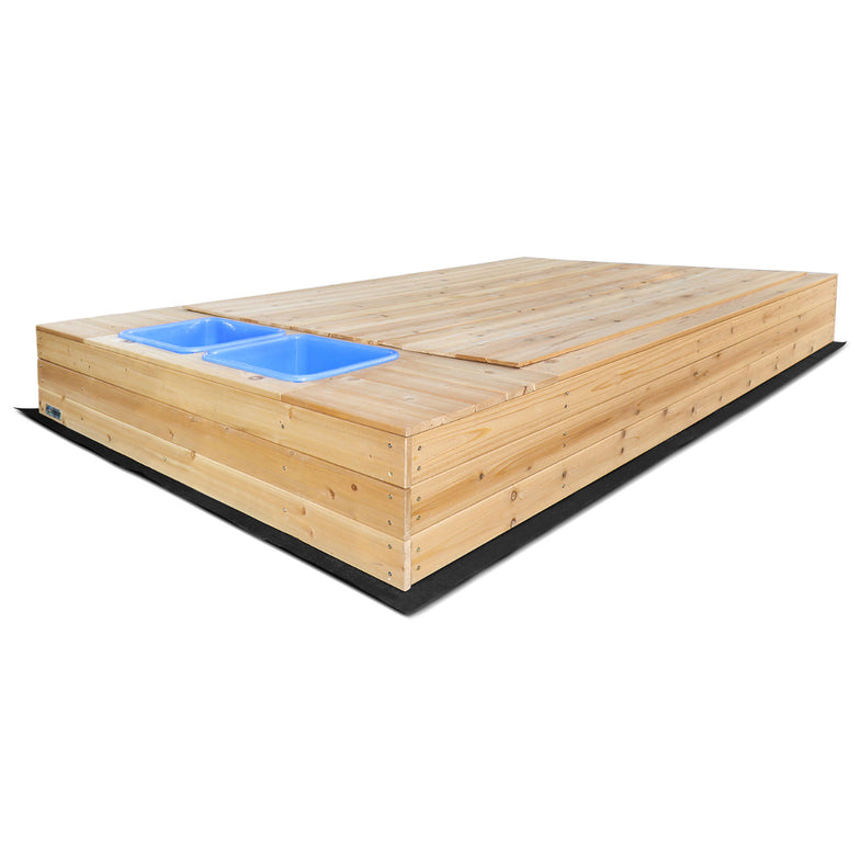 Mighty Sandpit with Wooden Cover