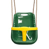 Bloom Growable Swing Set with Baby Seat (Green), Belt Swing & Trapeze