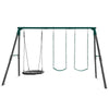 Titan Commercial Steel 3-Station Swing Set