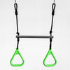 Lynx Metal Swing Set with Slide