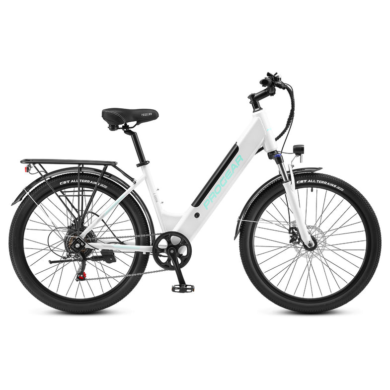 E-Sierra Ladies Hybrid E-Bike - Whisper White