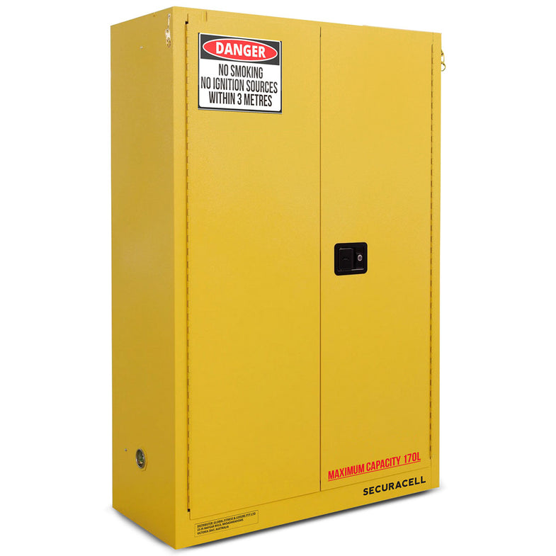 170L Storage Cabinet for Class 3 Flammable Liquids, Class 9 Lithium Batteries