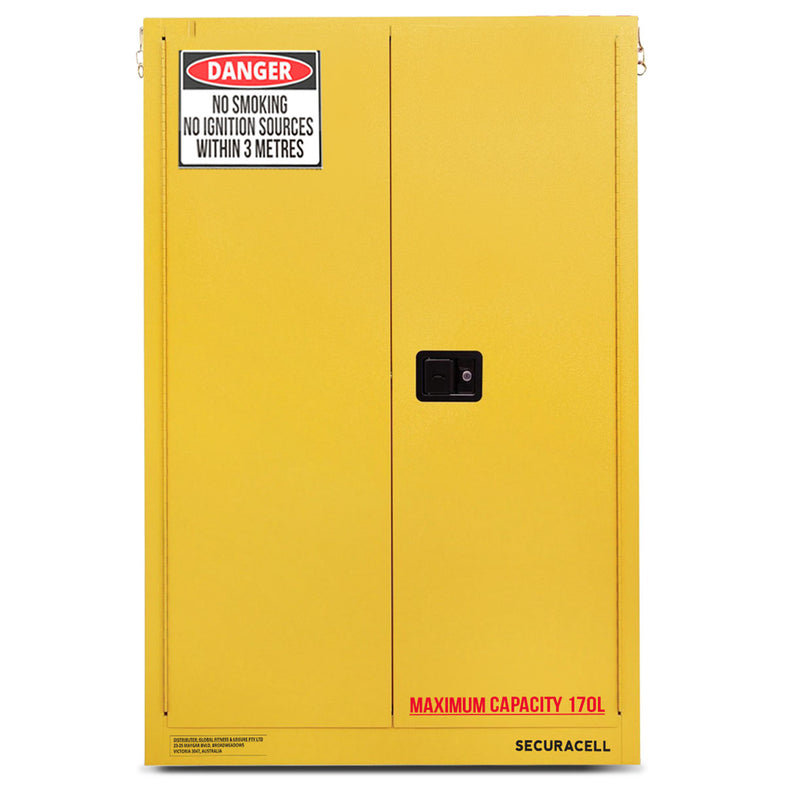 170L Storage Cabinet for Class 3 Flammable Liquids, Class 9 Lithium Batteries