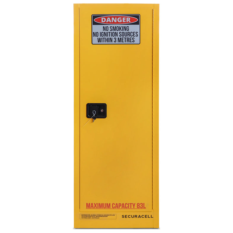 83L Storage Cabinet for Class 3 Flammable Liquids, Class 9 Lithium Batteries