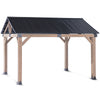 Fremantle 3.6m x 3m Timber & Steel Gable Roof Gazebo