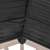 Oslo XL 3.6m x 2.4m BBQ/Grill Timber & Steel Gable Roof Gazebo