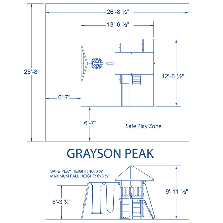 Grayson Peak Swing & Play Set