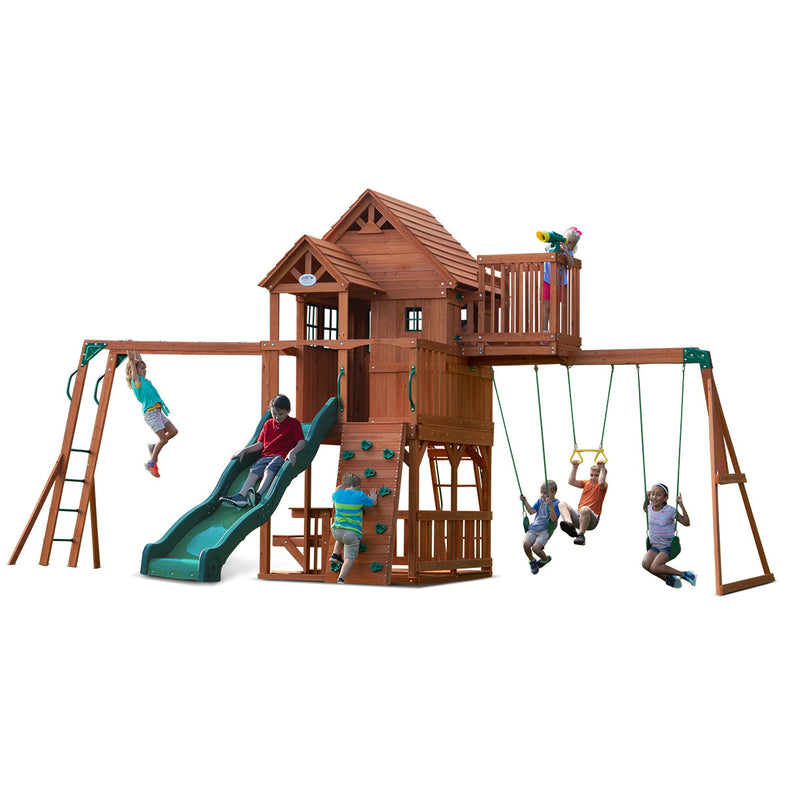 Skyfort II Swing & Play Set