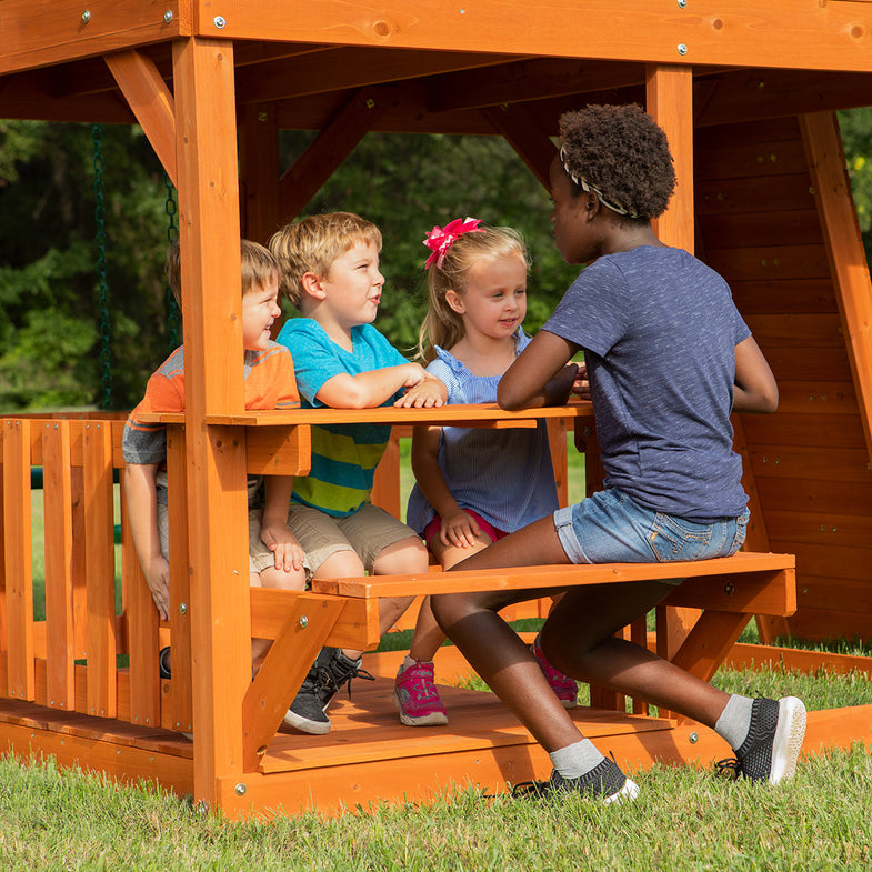 Skyfort II Swing & Play Set