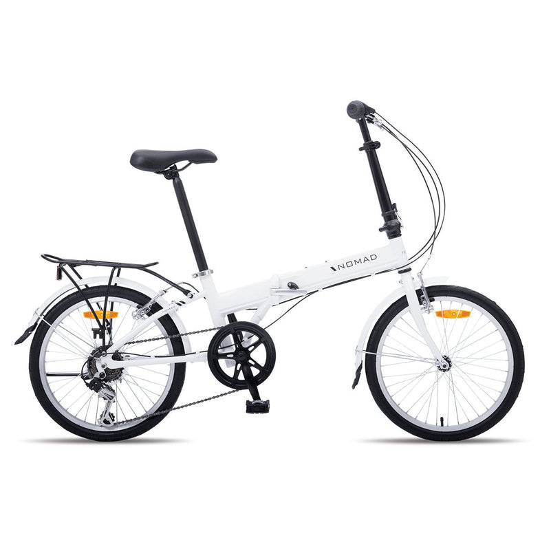 Nomad Folding Bike - Pearl White