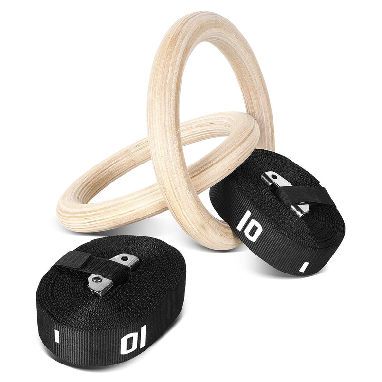 Gym Ring Pair 28mm (FIG Spec with Markings)