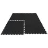 Interlocking Rubber Gym Floor Mat 10mm Set of 25