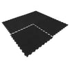 Interlocking Rubber Gym Floor Mat 10mm Set of 16